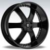 Image of 2 CRAVE No4 BLACK wheel