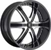 Image of 2 CRAVE No4 BLACK BLK LIP SUV wheel