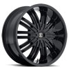 Image of 2 CRAVE No7 BLACK wheel