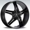 Image of 2 CRAVE No15 BLACK wheel