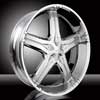 Image of PINNACLE CRUZ CHROME SUV wheel