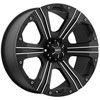 Image of BALLISTIC 902 FLAT BLACK OUTLAW wheel