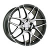 Image of ACE MESH-7 GREY MACHINED wheel