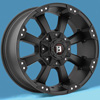 Image of BALLISTIC 854 MORAX FLAT BLACK wheel