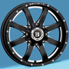 Image of SPECIALS BLOWOUT BALLISTIC Anvil Wheels Yokohama Tires (For Dodge Ram) wheel