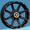 Image of SPECIALS BLOWOUT BALLISTIC Razorback Rims with Falken Tires (For Chevy) wheel