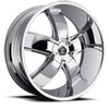 Image of 2 CRAVE No18 CHROME SUV wheel