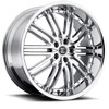 Image of 2 CRAVE No22 CHROME SUV wheel