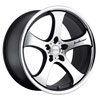 Image of MRR CV2 MATTE BLACK MACHINED wheel