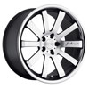 Image of MRR CV8 BLACK MACHINED wheel