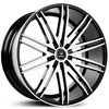 Image of VERDE IMPULSE BLACK MACHINED SUV wheel