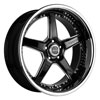 Image of VERTINI DRIFT BLACK wheel