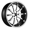 Image of VERTINI MILANO MATTE BLACK MACHINED wheel