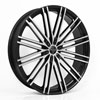 Image of VERSANTE 227 MACHINED BLACK 6 LUG SUV wheel