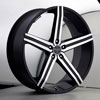 Image of VERSANTE 228 BLACK MACHINED 5 SPOKE SUV wheel