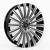 Image of VERSANTE 230 BLACK MACHINED 6 LUG SUV wheel