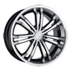 Image of ACE DEVINE BLACK MACHINED wheel