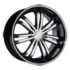 Image of ACE DEVINE MACHINED BLACK LIP wheel