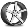 Image of VOSSEN VVSCV3 MATTE BLACK MACHINED wheel