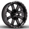 Image of RED DIRT ROAD DIRT SATIN BLACK wheel