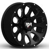 Image of RED DIRT ROAD ROCKY SATIN BLACK wheel