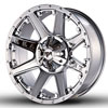 Image of RED DIRT ROAD USA CHROME wheel