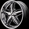 Image of DIABLO ANGEL CHROME SUV wheel