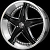 Image of DIABLO REFLECTION CHROME SUV wheel