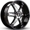 Image of DIABLO FURY BLACK SUV wheel