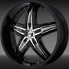 Image of GIANNA G1 BLITZ  BLACK SUV wheel