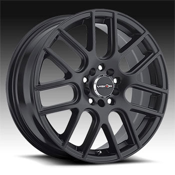 Image of VISION CHROSS MATTE BLACK wheel