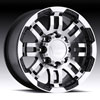 Image of VISION WARRIOR BLACK MACHINED wheel