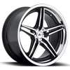 Image of ADVENTUS AVS-1 BLACK MACHINED wheel