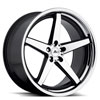 Image of ADVENTUS AVS-2 BLACK MACHINED wheel