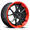 Image of ADVENTUS AVS-3 BLACK RED LIP wheel