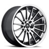 Image of ADVENTUS AVS-5 BLACK MACHINED wheel