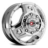 Image of WORX 801 TRIAD DUALLY CHROME wheel