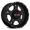 Image of WORX 802 HAVOK SATIN BLACK wheel