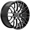 Image of STR RACING STR 615 BLACK wheel