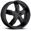 Image of PLATINUM 212 WIDOW MATTE BLACK wheel