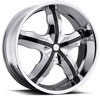 Image of PLATINUM 212 WIDOW CHROME wheel