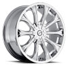 Image of PLATINUM 408 MOGUL CHROME SUV wheel