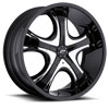 Image of PLATINUM 416 PATRIARCH BLACK wheel