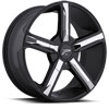 Image of PLATINUM 499 DYNASTY SATIN BLACK wheel