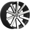 Image of VELOCITY VW12A BLACK MACHINED wheel