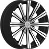 Image of BORGHINI B18 BLACK SUV wheel