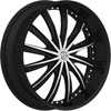 Image of BORGHINI B19 BLACK SUV wheel