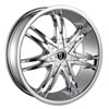 Image of BORGHINI B14 CHROME SUV wheel