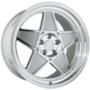 Image of ACE SL-5 SILVER MACHINED wheel