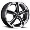 Image of VCT MASSINO BLACK MACHINED wheel